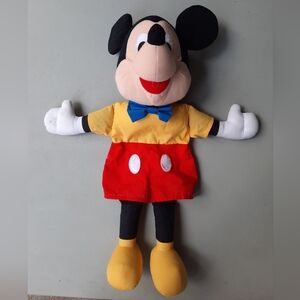 Vintage 1992 Mickey Mouse Pj Case Plushie
